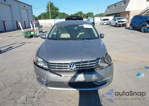 2012 Volkswagen Passat 2.0L Tdi Sel Premium from USA, damaged, VIN 1VWCN7A30CC032141